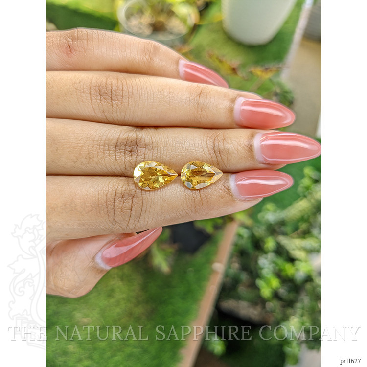 5.01 Ct.Tw. Citrine Pair from Brazil