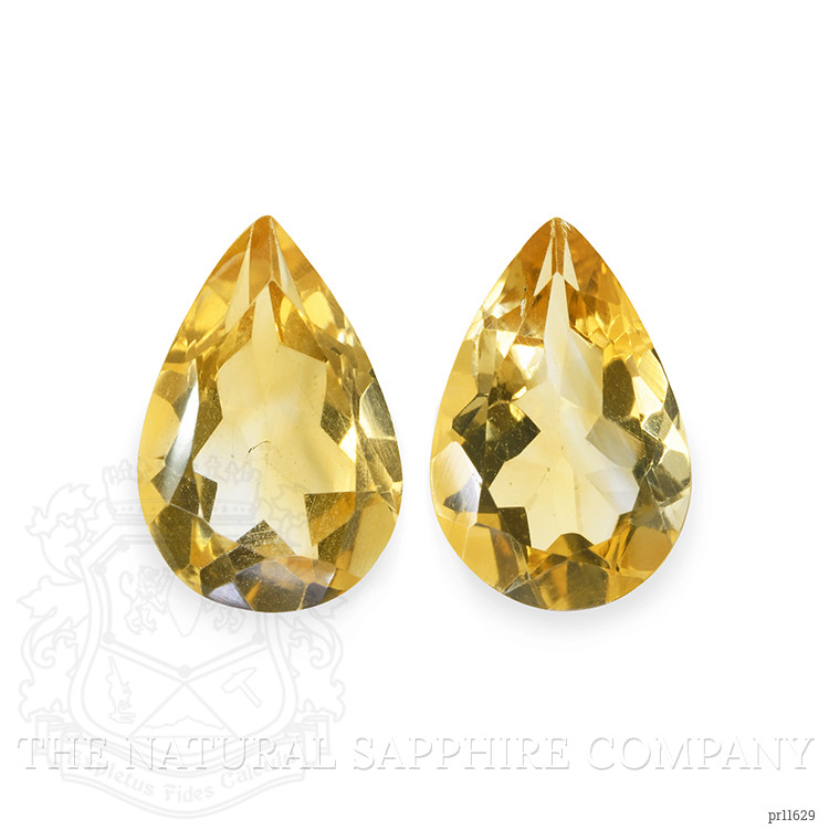 4.88 Ct.Tw. Citrine Pair from Brazil