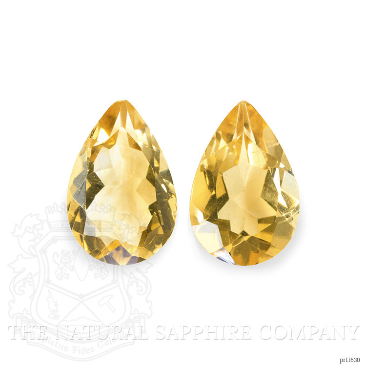 5.10 Ct.Tw. Citrine Pair from Brazil
