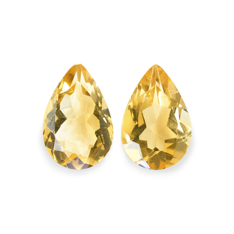 5.10 Ct.Tw. Citrine Pair from Brazil