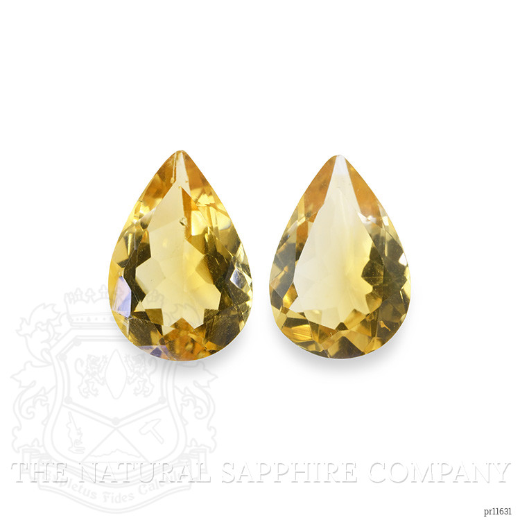 5.68 Ct.Tw. Citrine Pair from Brazil
