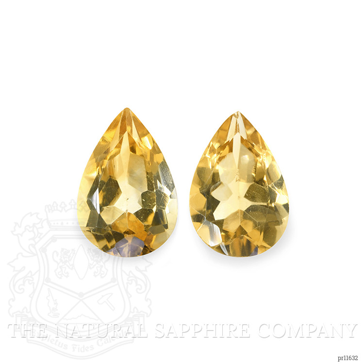 5.34 Ct.Tw. Citrine Pair from Brazil