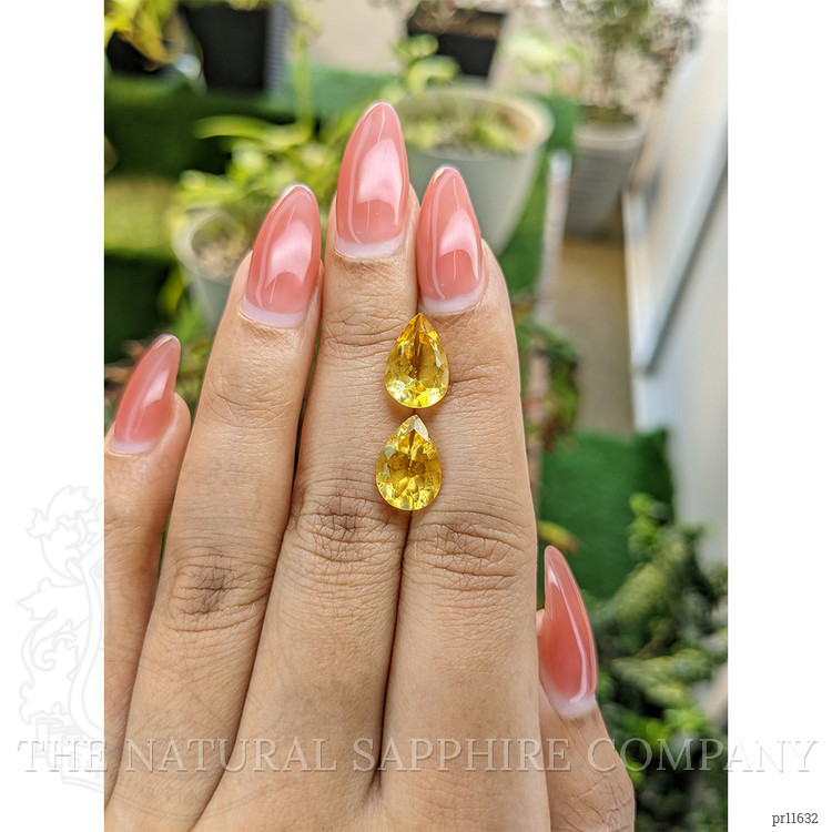 5.34 Ct.Tw. Citrine Pair from Brazil