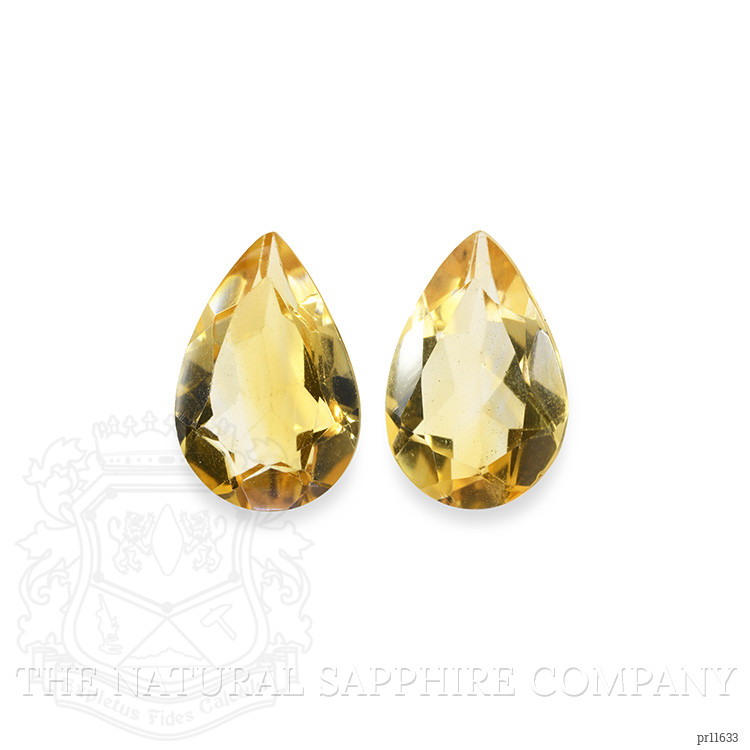 4.52 Ct.Tw. Citrine Pair from Brazil