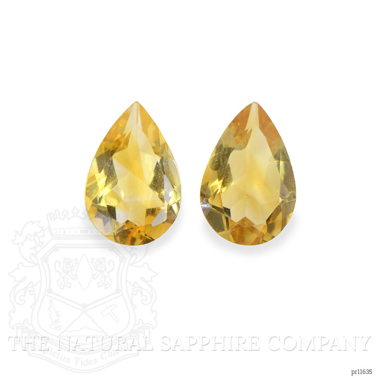 4.28 Ct.Tw. Citrine Pair from Brazil