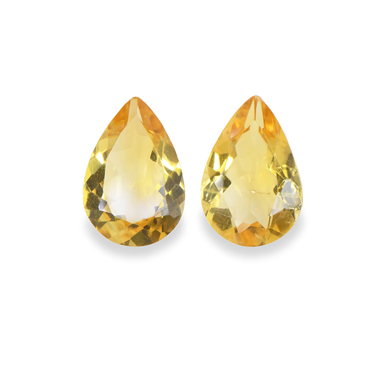 4.33 Ct.Tw. Citrine Pair from Brazil
