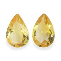 4.74 Ct.Tw.Total Carat Weight Citrine Pair from Brazil Image
