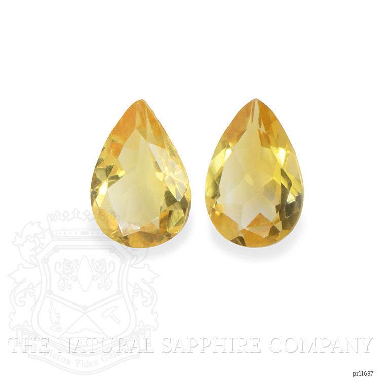 4.74 Ct.Tw. Citrine Pair from Brazil
