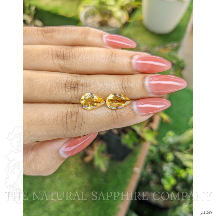 4.74 Ct.Tw. Citrine Pair from Brazil
