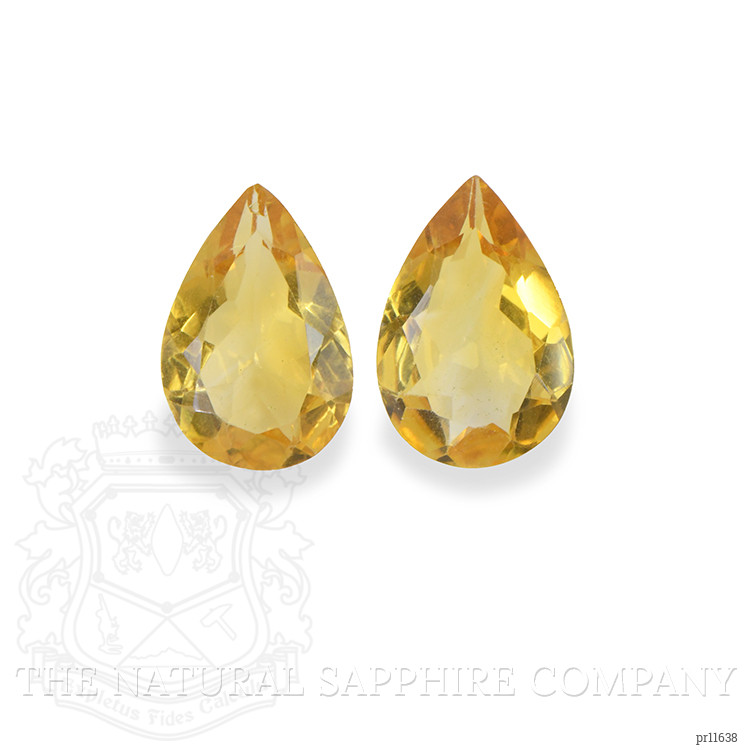 4.85 Ct.Tw. Citrine Pair from Brazil