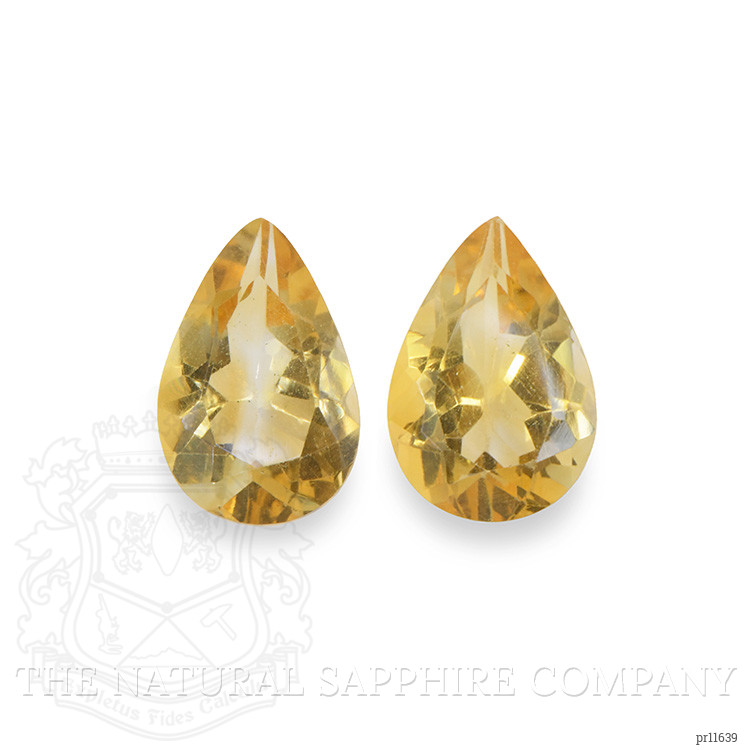 4.74 Ct.Tw. Citrine Pair from Brazil