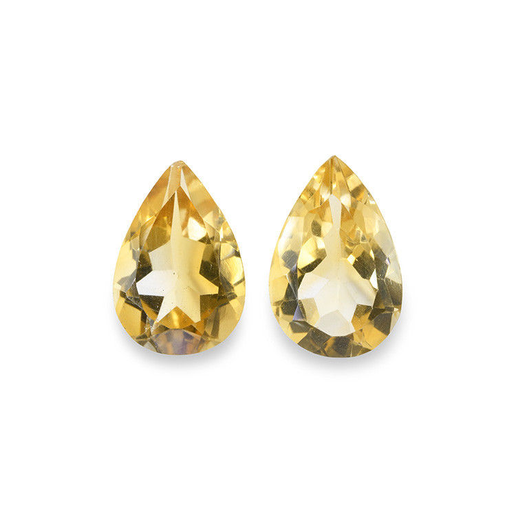 4.88 Ct.Tw. Citrine Pair from Brazil
