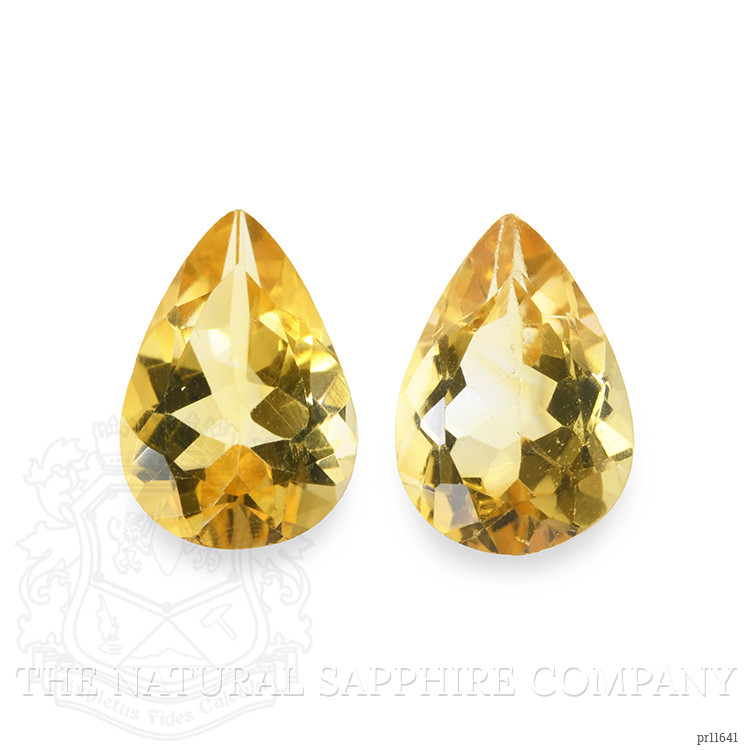 4.79 Ct.Tw. Citrine Pair from Brazil