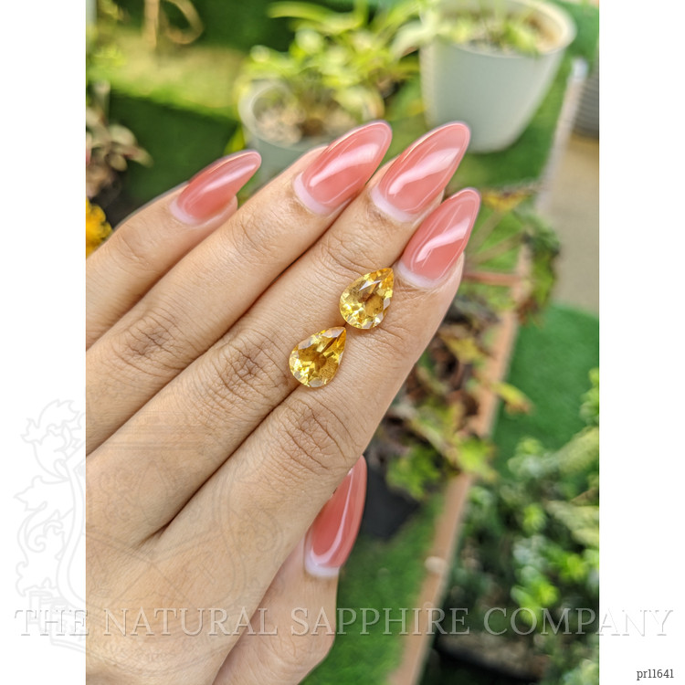4.79 Ct.Tw. Citrine Pair from Brazil