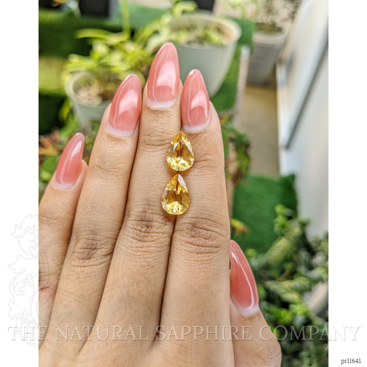 4.79 Ct.Tw. Citrine Pair from Brazil