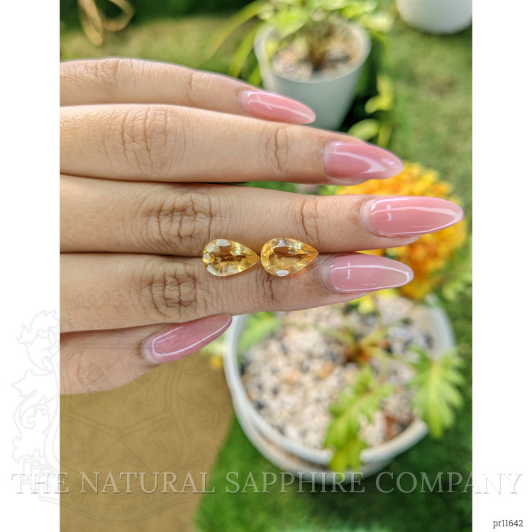4.98 Ct.Tw. Citrine Pair from Brazil