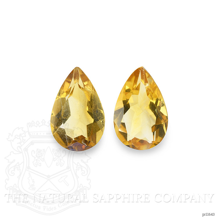 5.01 Ct.Tw. Citrine Pair from Brazil
