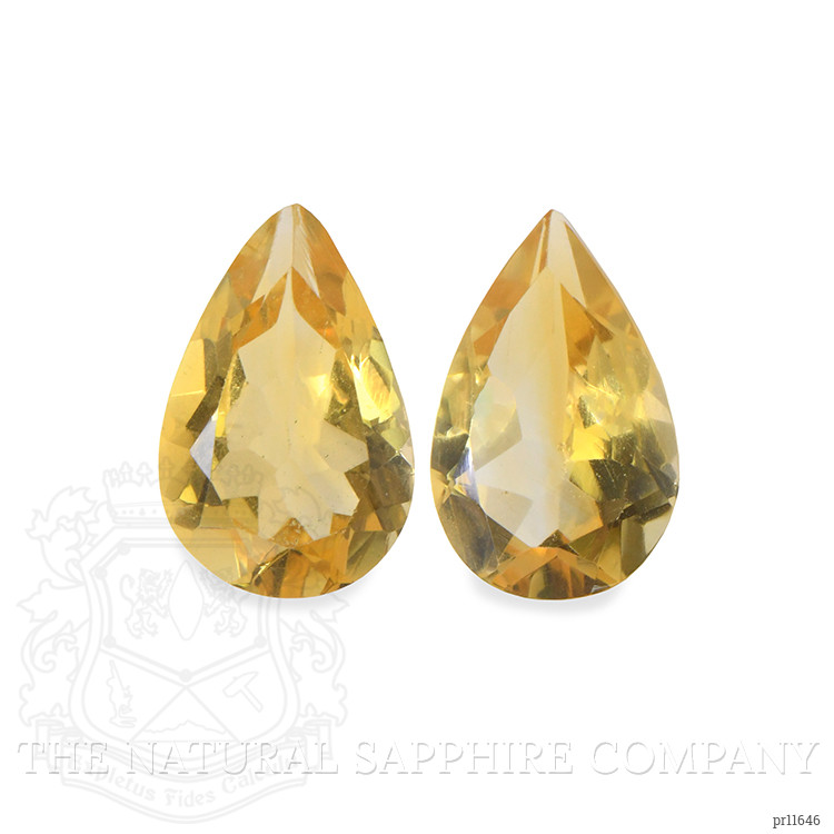 4.32 Ct.Tw. Citrine Pair from Brazil