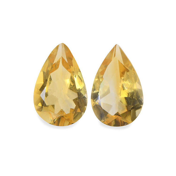 4.32 Ct.Tw. Citrine Pair from Brazil