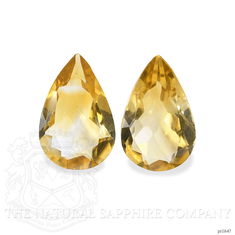 4.04 Ct.Tw. Citrine Pair from Brazil