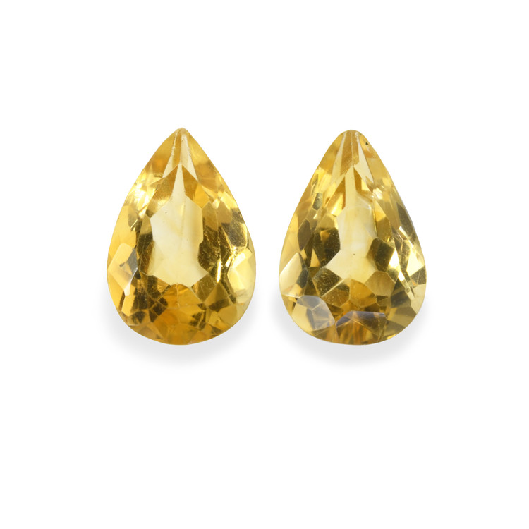 5.25 Ct.Tw. Citrine Pair from Brazil