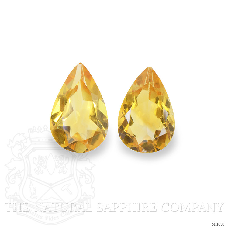 4.72 Ct.Tw. Citrine Pair from Brazil