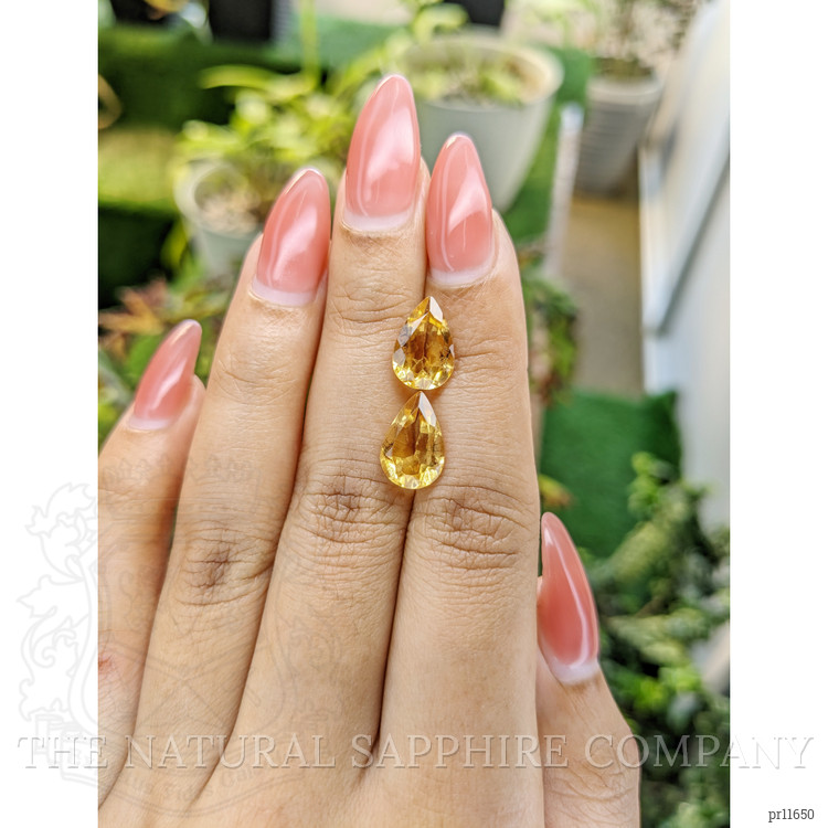 4.72 Ct.Tw. Citrine Pair from Brazil