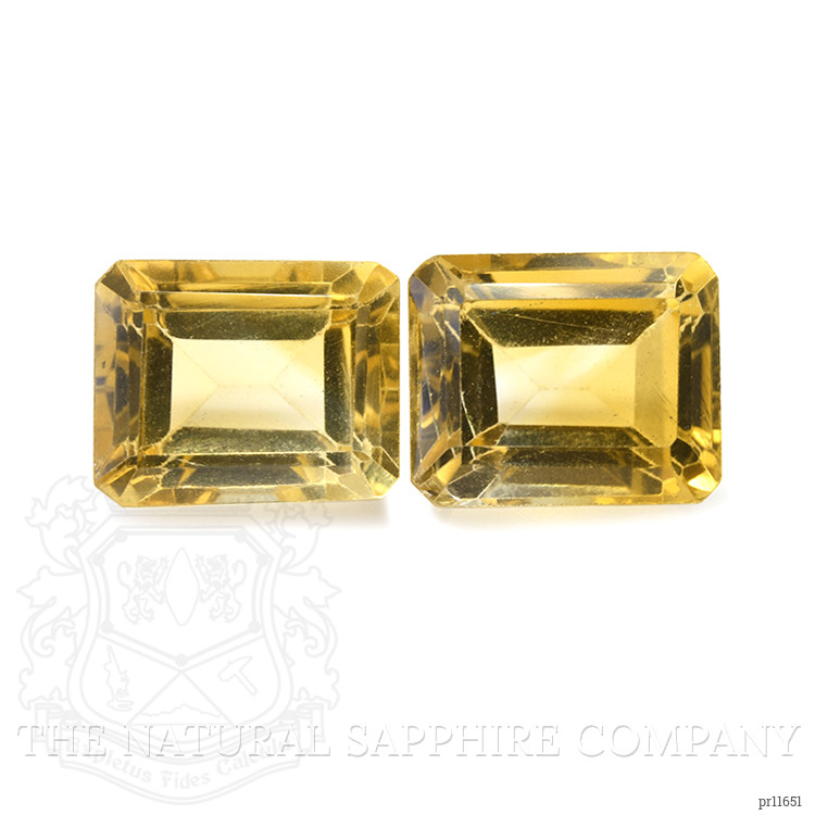 7.83 Ct.Tw. Citrine Pair from Brazil
