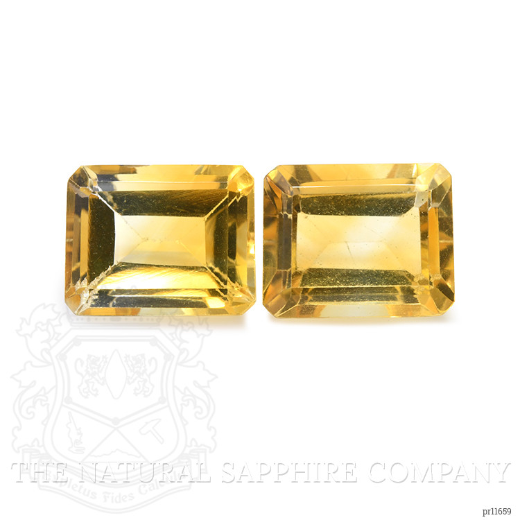 6.62 Ct.Tw. Citrine Pair from Brazil