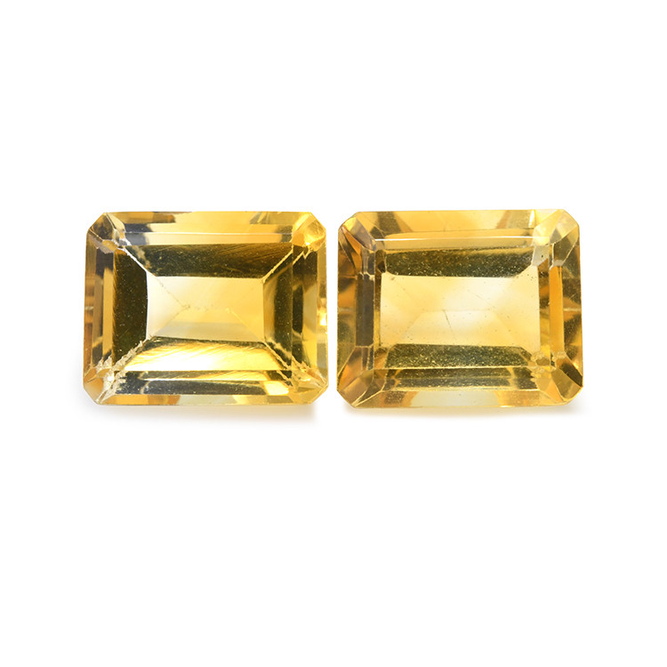 6.62 Ct.Tw. Citrine Pair from Brazil
