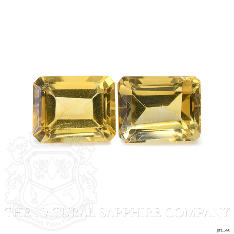 7.33 Ct.Tw. Citrine Pair from Brazil
