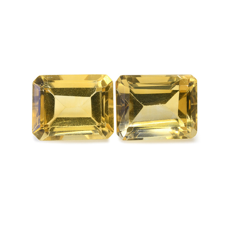 7.33 Ct.Tw. Citrine Pair from Brazil