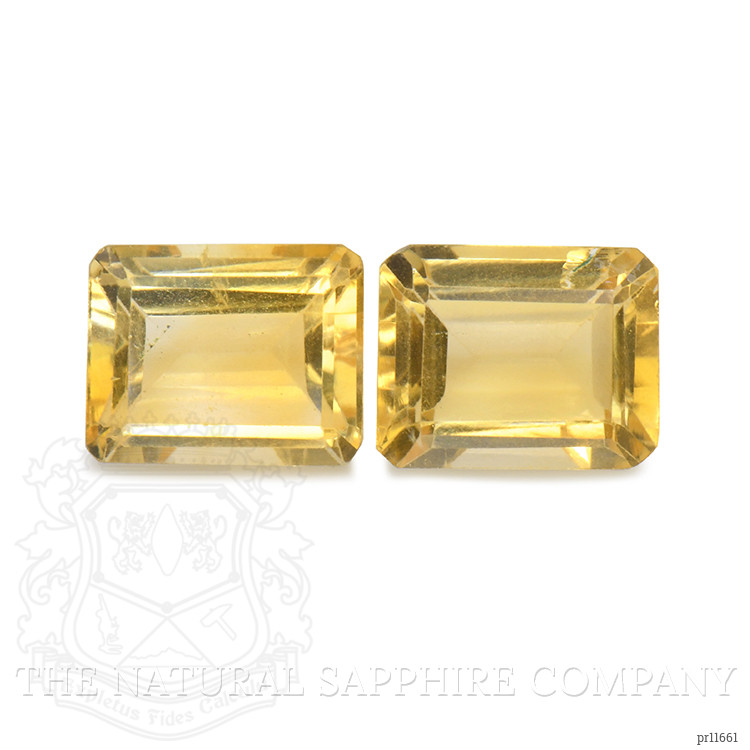 6.12 Ct.Tw. Citrine Pair from Brazil
