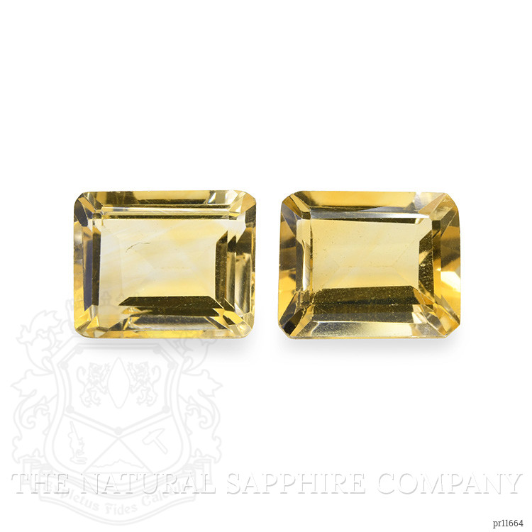 6.33 Ct.Tw. Citrine Pair from Brazil