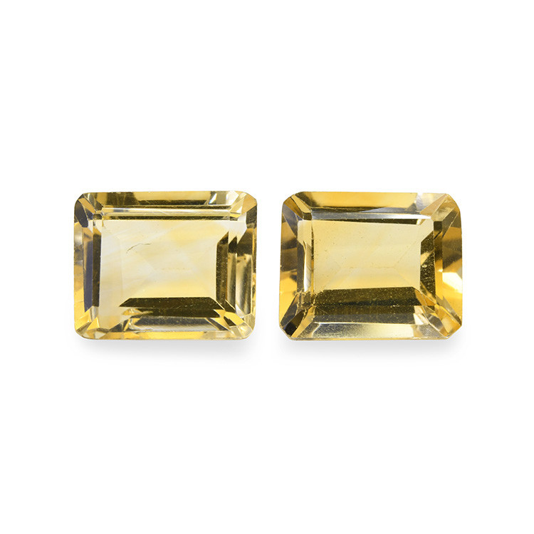 6.33 Ct.Tw. Citrine Pair from Brazil