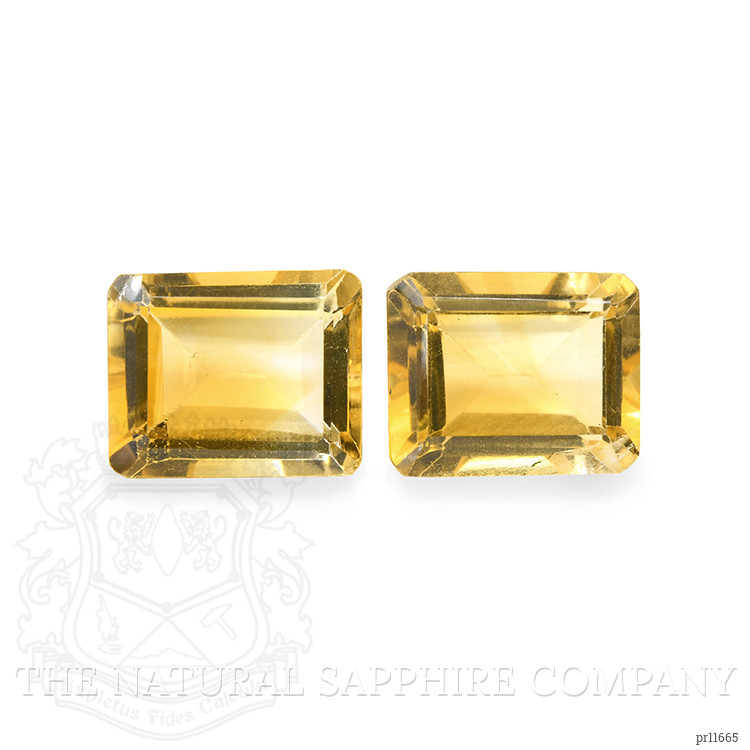 6.27 Ct.Tw. Citrine Pair from Brazil