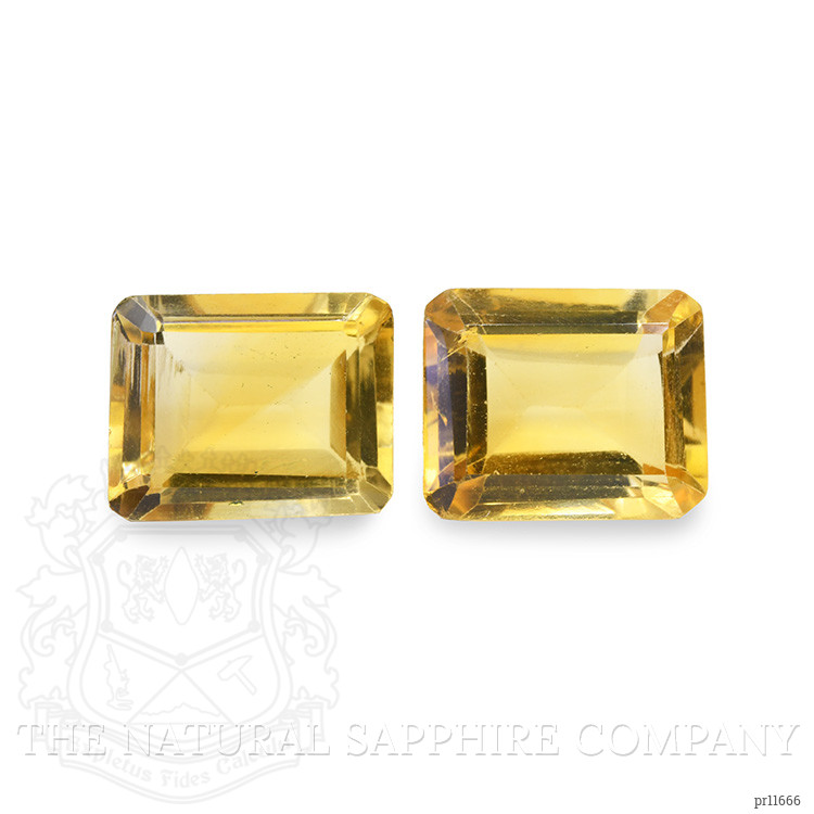 5.49 Ct.Tw. Citrine Pair from Brazil