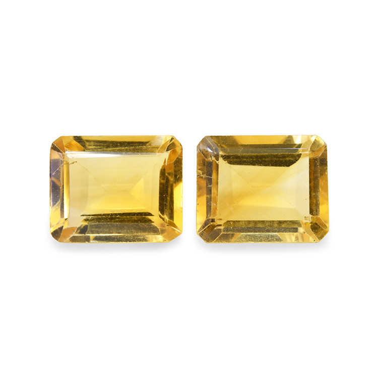 5.36 Ct.Tw. Citrine Pair from Brazil