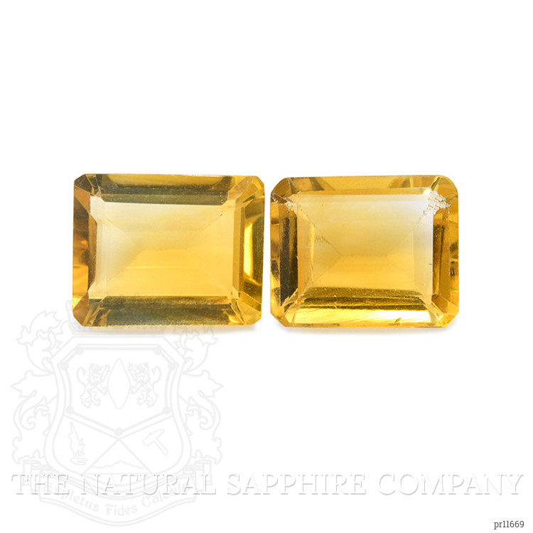 5.58 Ct.Tw. Citrine Pair from Brazil