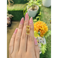 6.10&nbsp;Ct.Tw.Total Carat Weight Citrine Pair from Brazil Life Style