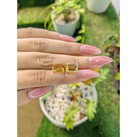 6.50&nbsp;Ct.Tw.Total Carat Weight Citrine Pair from Brazil Life Style