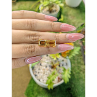 6.88 Ct.Tw.Total Carat Weight Citrine Pair from Brazil Life Style