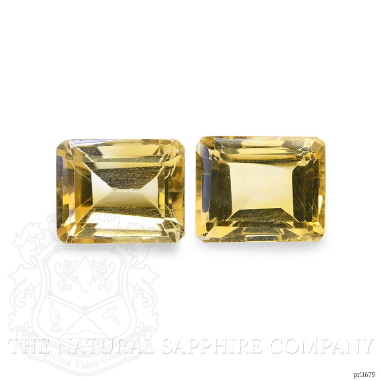7.91 Ct.Tw. Citrine Pair from Brazil