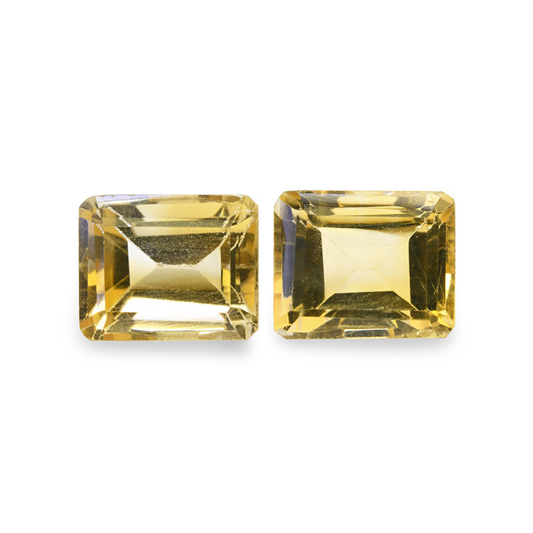7.91 Ct.Tw. Citrine Pair from Brazil