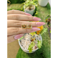 7.91 Ct.Tw.Total Carat Weight Citrine Pair from Brazil Life Style