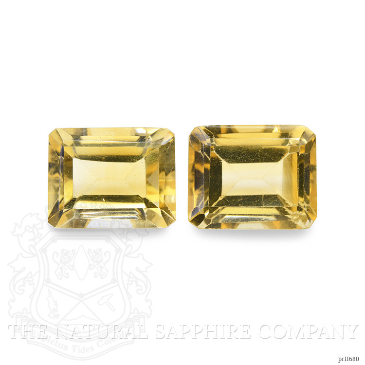 6.62 Ct.Tw. Citrine Pair from Brazil