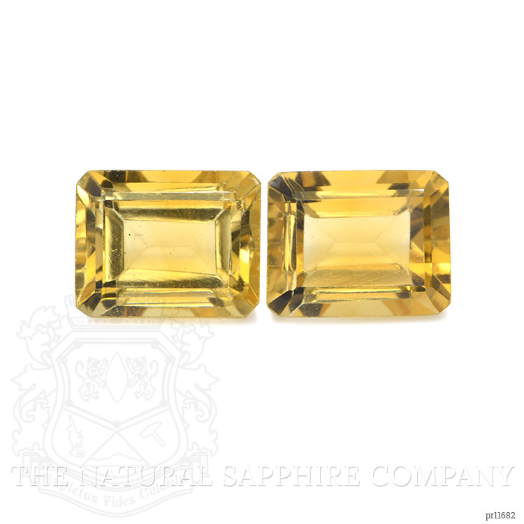 5.26 Ct.Tw. Citrine Pair from Brazil