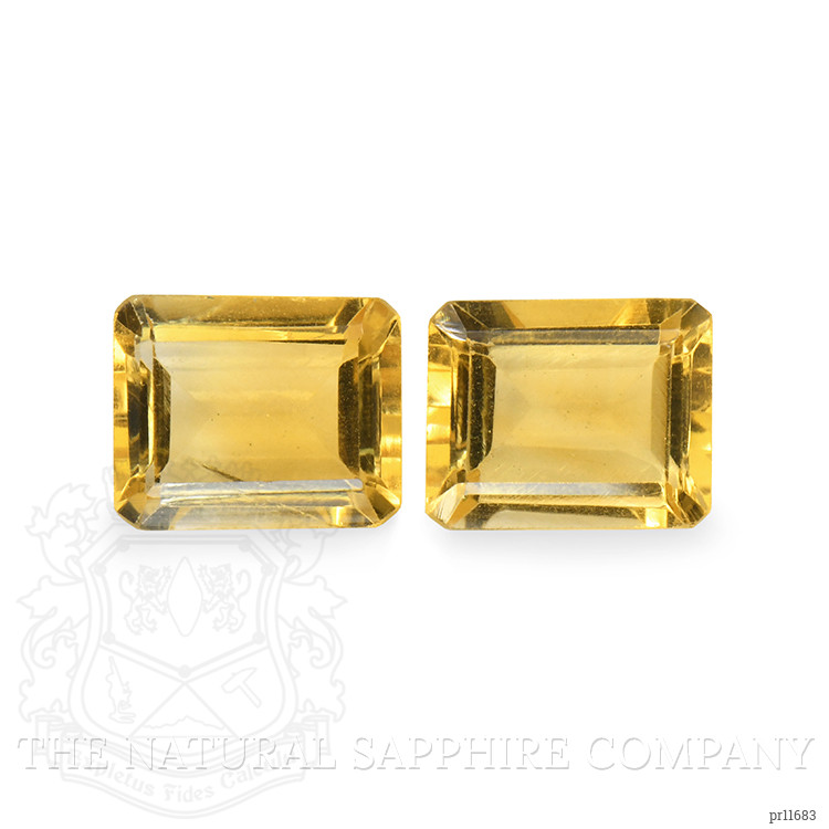 5.75 Ct.Tw. Citrine Pair from Brazil