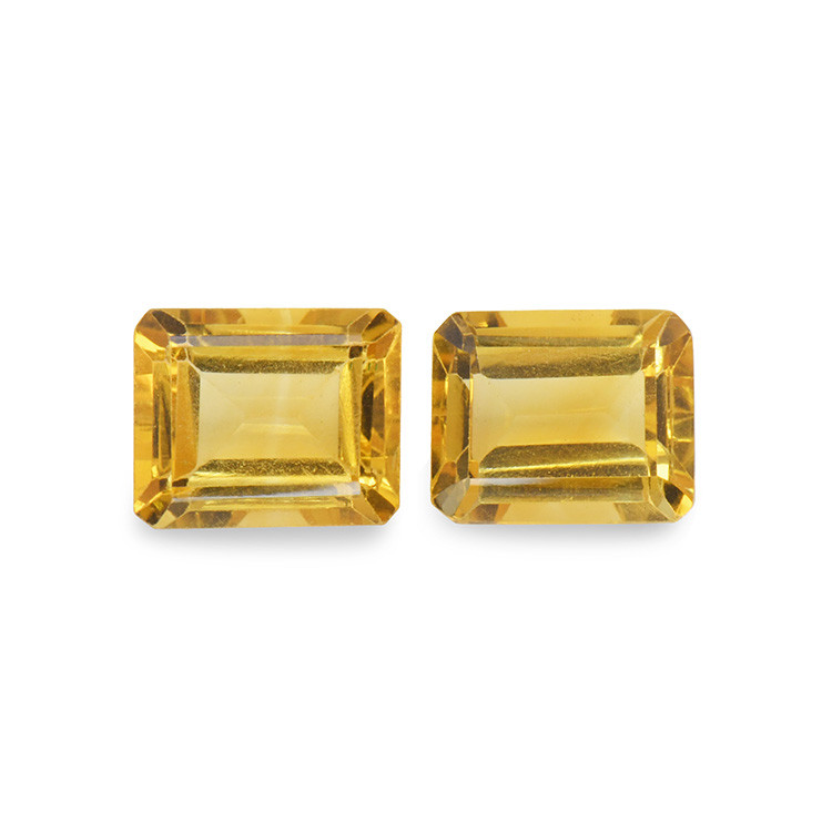 6.94 Ct.Tw. Citrine Pair from Brazil