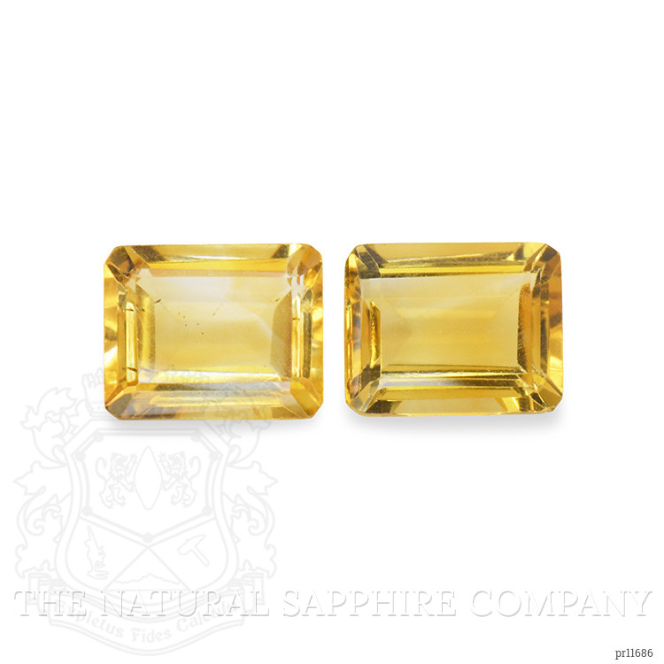 5.99 Ct.Tw. Citrine Pair from Brazil